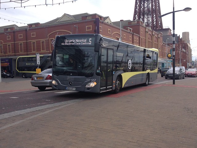 Blackpool Transport 557 (BG15 BTY)