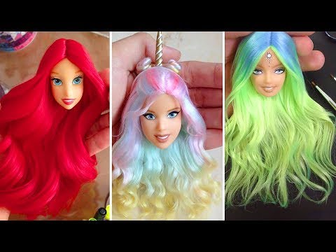 Barbie Doll Hairstyles 2018 👰 How To Make Barbie Hairstyl… | Flickr