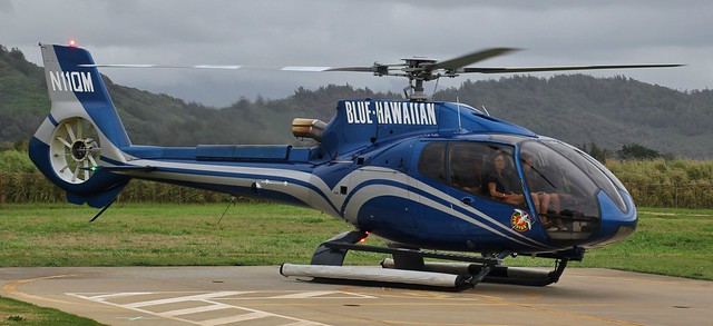 N11QM | Blue Hawaiian | Eurocopter EC 130 B4 | Kauai Island Lihue | (LIH/PHLI)