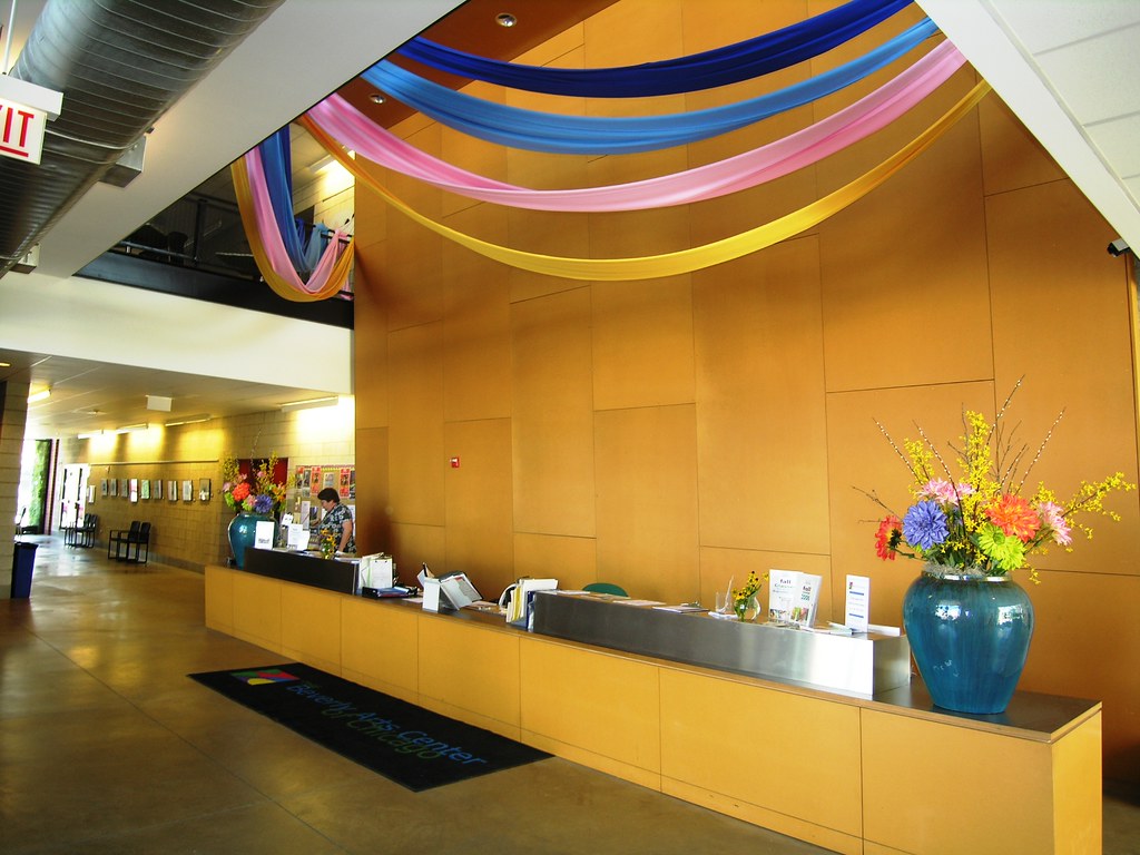 Lobby of the Beverly Arts Center, 111th St & Western Ave