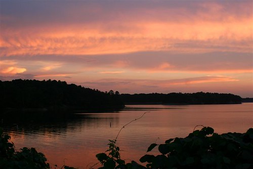 sunset sky water mississippi reservoir kudzu meridian collinsville okatibbee pinespringslanding
