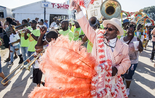 Original CTC Steppers at Jazz Fest Day 7 on May 5, 2018. Photo by Ryan Hodgson-Rigsbee RHRphoto.com