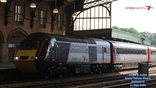 CROSSCOUNTRY HST 43354 43304 BRISTOL TEMPLE MEADS 20052018 | by MATT WILLIS VIDEO PRODUCTIONS
