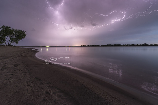 Lake McConaughy lightning