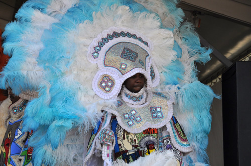 Comanche Hunters Mardi Gras Indians on the Jazz & Heritage Stage
