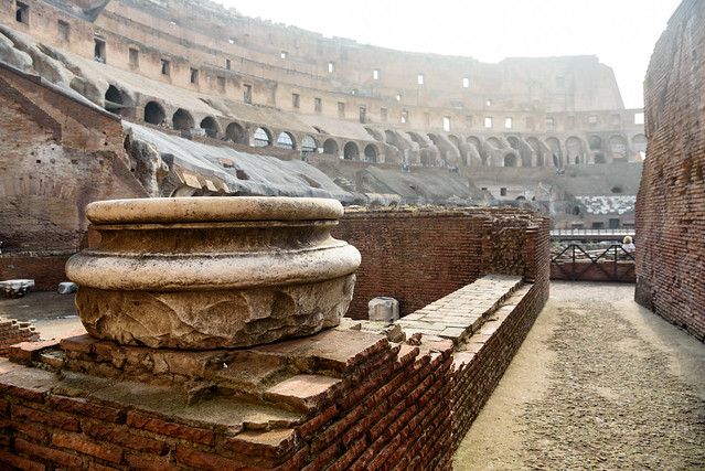 Rome - Rione XIX Celio - Anfiteatro Flavio (Flavian Amphitheatre) - Colosseo (Colosseum - Coliseum)