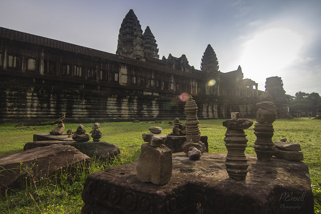 Angkor Wat flare