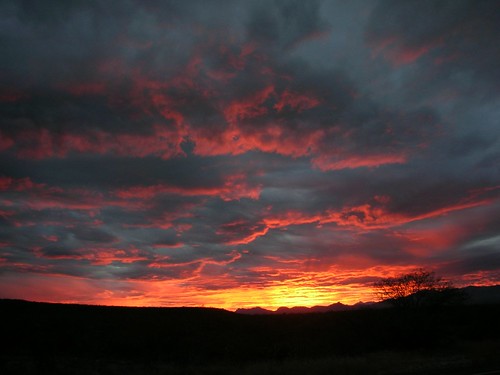 sunset arizona sky tombstone